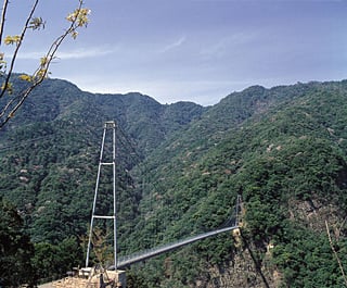 綾川の照葉樹林　車50分